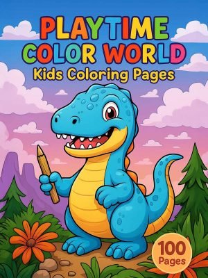 Playtime Color World-100 Kids Coloring Pages