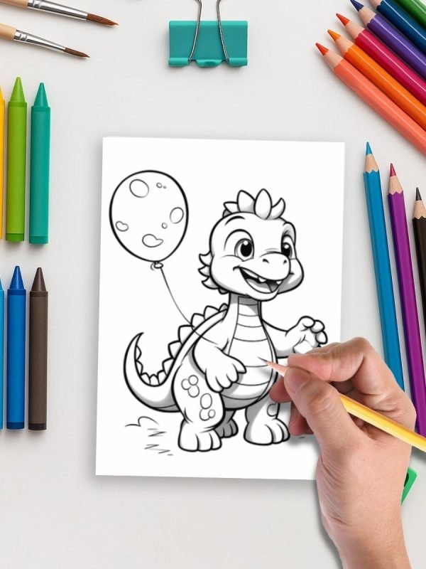 Playtime Color World-100 Kids Coloring Pages - Image 5