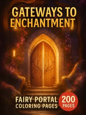 Fairy Portal Coloring Pages – Gateways to Enchantment with 200 Magical Designs