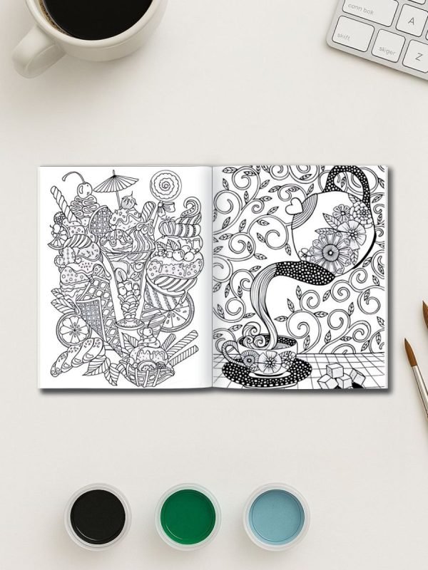 Tasty Zen – 115 Food & Fruit Mandala Coloring Pages for Relaxation & Fun - Image 3