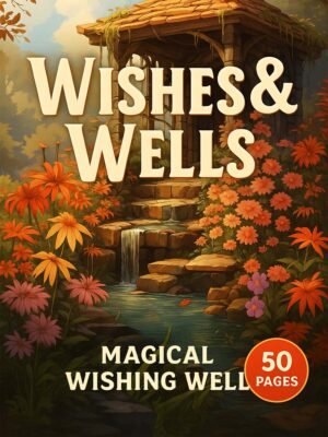 Wishing Well Coloring Pages