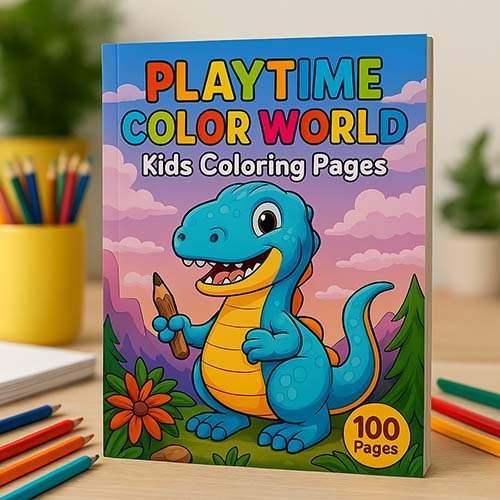 Gallery & Inspiration printed coloring book