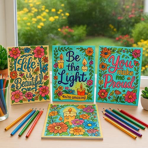 Gallery & Inspiration wellness inspiration coloring page